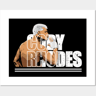 cody rhodes comic illustration style Posters and Art